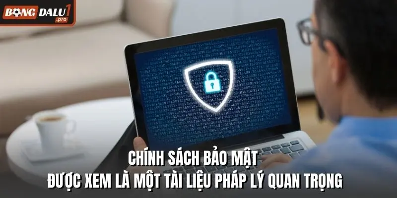 Chính sách bảo mật được xem là một tài liệu pháp lý quan trọng