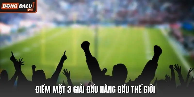 Điểm mặt 3 giải đấu hàng đầu thế giới